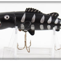 Buckeye Bait Corp Black With Silver Ribs Bug N Bass