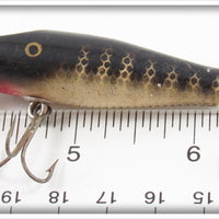 Creek Chub Black Scale Wooden Spinning Pikie 9333