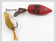 Vintage Moonlight Fisherman Altered Pikaroon Head Lure