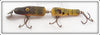 Vintage Creek Chub Perch Prototype Rubber Jointed Pikie Lure
