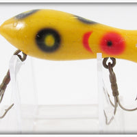 Vintage Nichols Yellow Black Spots Zinger Lure