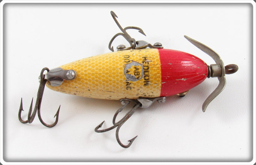 Vintage Heddon Red Head Flitter Baby Dowagiac Lure 20 RHF For Sale | Tough Lures Vintage Heddon Red Head Flitter Baby Dowagiac Lure 20 RHF For Sale | Tough Lures