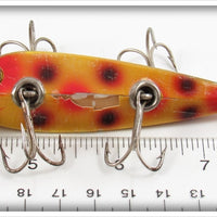 Heddon Yellow With Red & Black Spots 00 Dowagiac Minnow 001