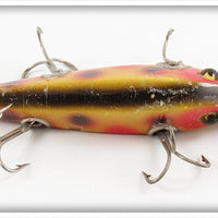 Heddon Yellow With Red & Black Spots 00 Dowagiac Minnow 001