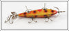 Heddon Yellow With Red & Black Spots 00 Dowagiac Minnow 001