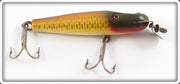 Vintage Creek Chub Golden Shiner Midget Pikie Lure 2204