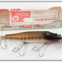 Vintage Creek Chub Pikie Scale Snook Pikie Lure In Box 3400