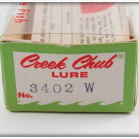 Creek Chub Red Head White Snook Pikie In Box 3402