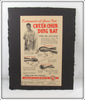 Vintage 1950 Creek Chub Dingbat Ad