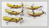 Helin Flatfish Lot Of 11 Lures In Dealer Display Box