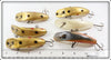 Helin Flatfish Lot Of 11 Lures In Dealer Display Box