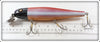 The Chautauqua Bait Co Red Bandit Solid Body Chautauqua Minnow In Box