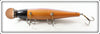 The Chautauqua Bait Co Red Bandit Solid Body Chautauqua Minnow In Box