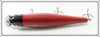The Chautauqua Bait Co Red Bandit Solid Body Chautauqua Minnow In Box