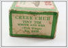 Creek Chub White And Red With Wings Tiny Tim In Box 6426
