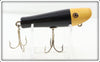 Creek Chub Black Luminous White Head Skipper In Box 4611