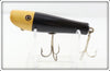 Creek Chub Black Luminous White Head Skipper In Box 4611