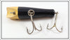 Creek Chub Black Luminous White Head Skipper In Box 4611