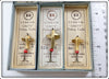 A.E. Rudge & Son Devon Minnow Lot Of Six In Dealer Box