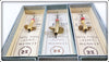 A.E. Rudge & Son Devon Minnow Lot Of Six In Dealer Box