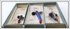 A.E. Rudge & Son Devon Minnow Lot Of Six In Dealer Box