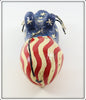 Duluth David Perkins Patriotic Mouse Decoy