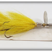 Hildebrandt's Spinners Yellow Muskie Tornado In Box