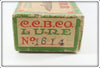 Creek Chub Yellow Spotted Baby Injured Minnow In Box 1614