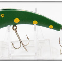 R - K Tackle Co Green & Yellow Hollowhead In Box