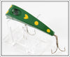 R - K Tackle Co Green & Yellow Hollowhead In Box