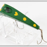 R - K Tackle Co Green & Yellow Hollowhead In Box