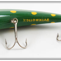 R - K Tackle Co Green & Yellow Hollowhead In Box