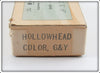 R - K Tackle Co Green & Yellow Hollowhead In Box