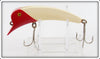 R - K Tackle Co White & Red Hollowhead In Box