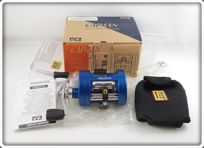 caiman tica fishing reel Tica Fishing Tackle Caiman Alaskan AK50 Baitcasting Reel In Box