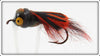 Heddon Orange & Black Wilder's Fancy Bass Bug