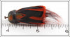 Heddon Orange & Black Wilder's Fancy Bass Bug