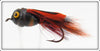 Heddon Orange & Black Wilder's Fancy Bass Bug