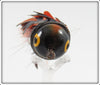 Heddon Orange & Black Wilder's Fancy Bass Bug