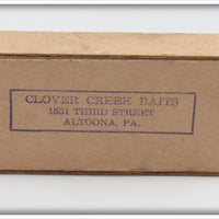 Clover Creek Baits Red & White River Midget In Box