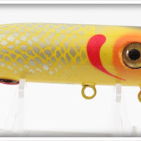 C.F. Forcier / Puget Sound Tackle Co Yellow Scale Derby Salmon Plug