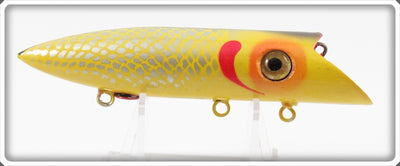 C.F. Forcier / Puget Sound Tackle Co Yellow Scale Derby Salmon Plug