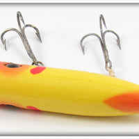 Puget Sound Tackle Co Yellow Red Gill Derby Salmon Plug