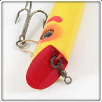 Puget Sound Tackle Co Yellow Red Gill Derby Salmon Plug