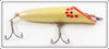 Vintage Harris Pearl Red Dot Salmon Plug Lure