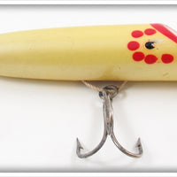 Vintage Harris Pearl Red Dot Salmon Plug Lure