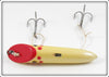 Harris Pearl Red Dot Size 4 Salmon Plug