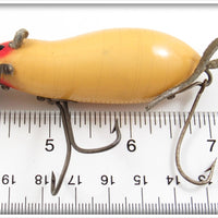 Heddon White Mouse Wood Meadow Mouse 4000 WM