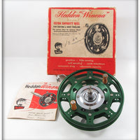 Vintage Heddon Green Winona Extra Capacity Reel In Box 