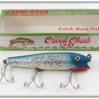 Vintage Creek Chub Blue Flash Darter In Box 2034 Special Lure 